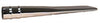 Crevice tool, 1-1/2&quot; x 15&quot; plated steel