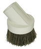 Fitall floor brush, plastic neck, horsehair, black