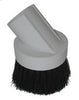 Fitall floor brush, plastic neck, horsehair, ivory