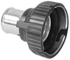 Filter Queen machine hose end, black